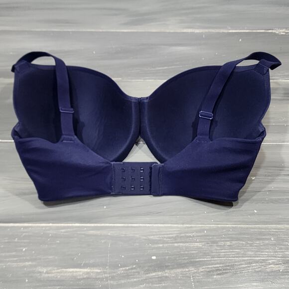Soma Bra 34DDD Enbliss Full Coverage Underwire 0119 Bra Navy Blue - Picture 2 of 7